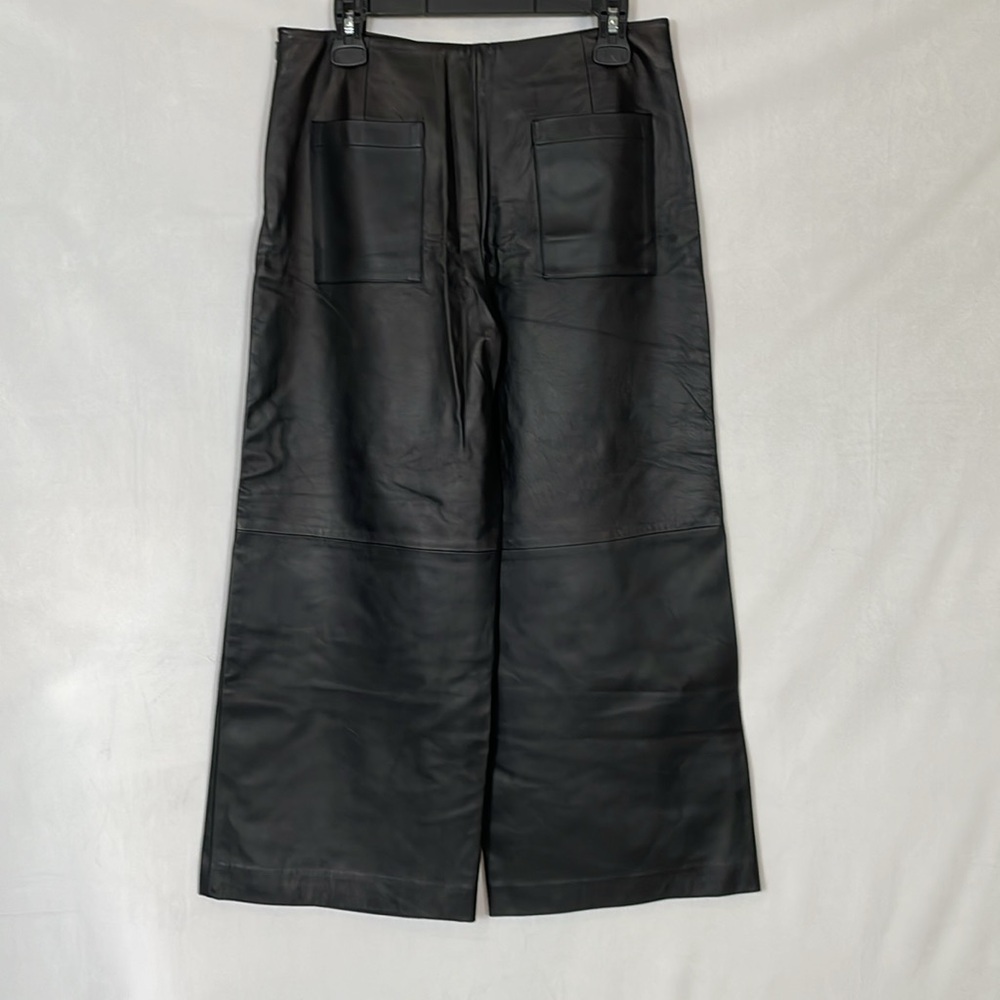 Adam Lippes culottes cropped pants Approximately Size 8 10 Black - Picture 5 of 14